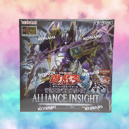 Yugioh Duel Monsters Alliance Insight Booster Box (Japanese)