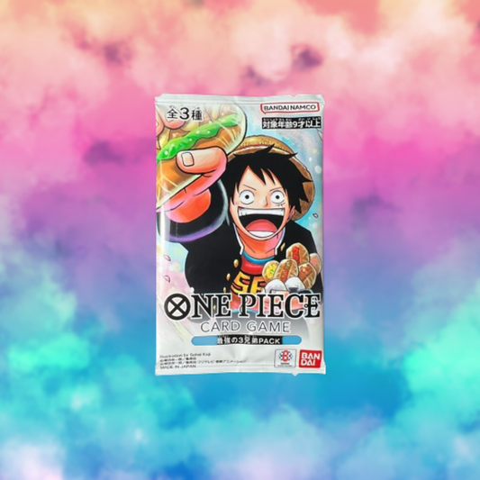 Strongest Three Brothers One Piece Promo pack! (Japanese)