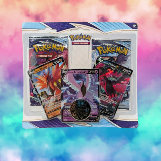 Chilling Reign 2 Pack Blister [Galarian Zapdos V, Articuno V, Moltres V]