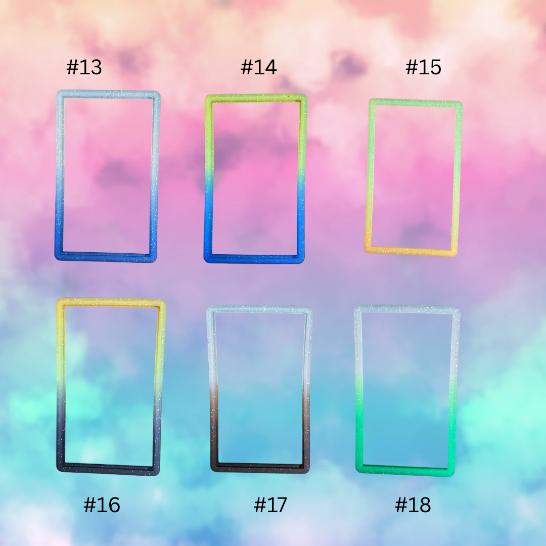 Graded Card TPU Bumper - Mixed Colors (MADE FOR PSA SLAB)