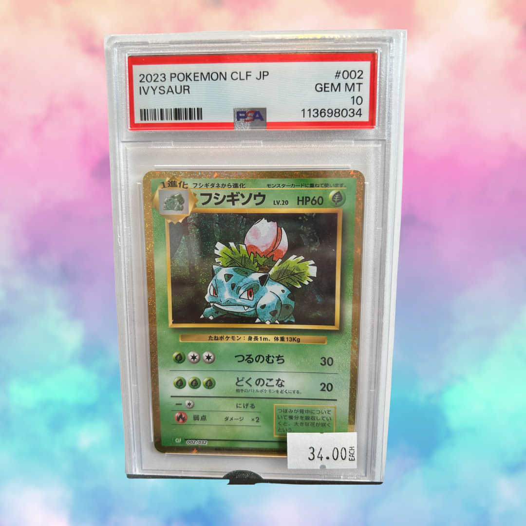Ivysaur CLF (JP) PSA 10