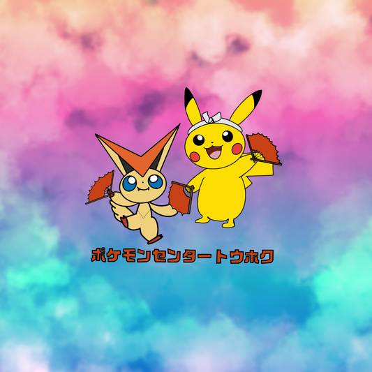 Pikachu and Victini