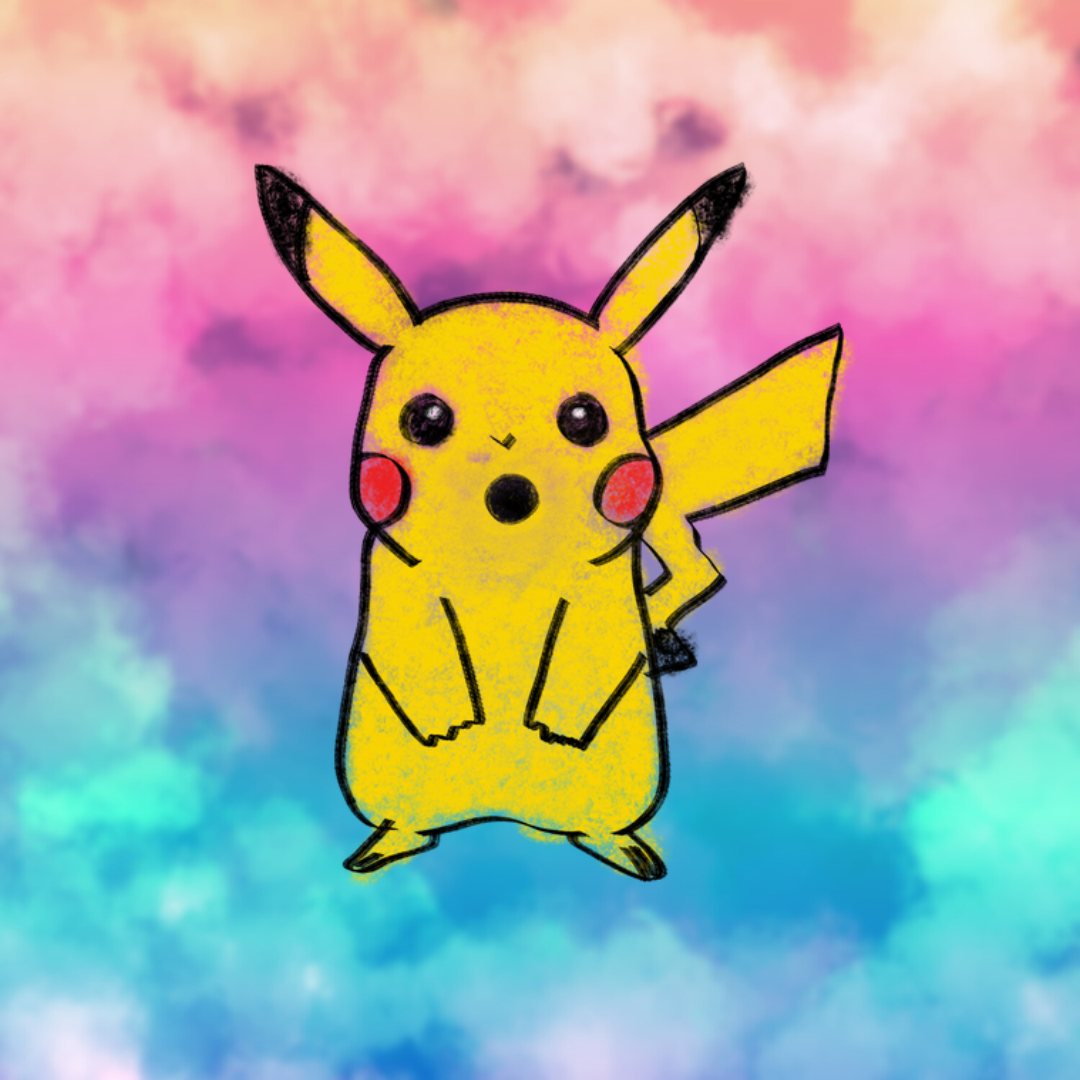 Charcoal Pikachu