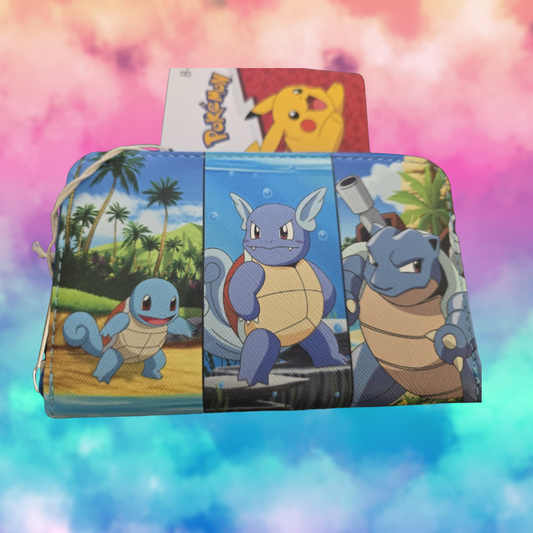 Loungefly Pokémon Squirtle Evolution Zip Around Wallet