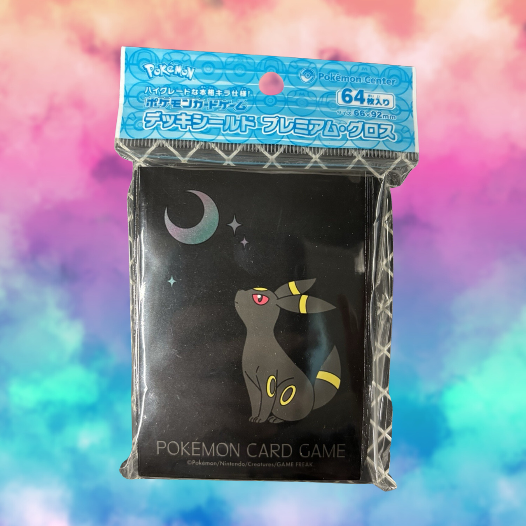 Umbreon Moonlight Pokemon Center Card Sleeves (64)