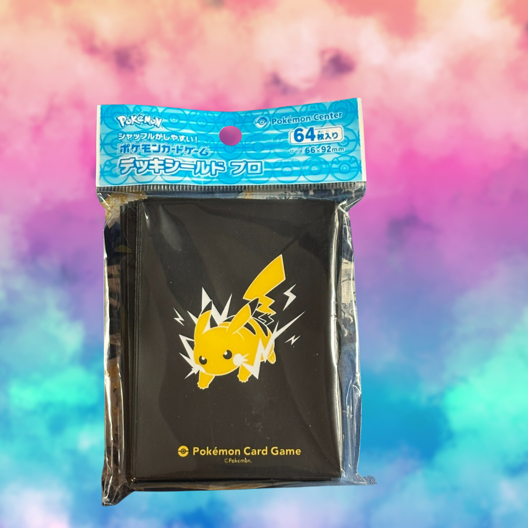 Pikachu Japanese Pokemon Center Card Sleeves (64)