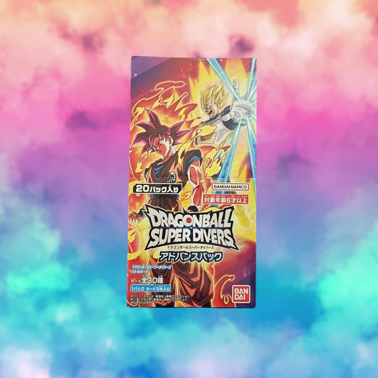 DRAGON BALL SUPER DIVERS Advance Pack Sealed Booster Box Jp