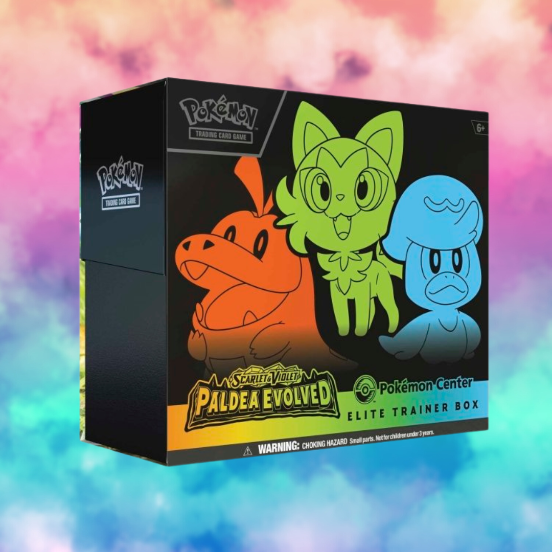 Paldea Evolved Pokemon Center Elite Trainer box